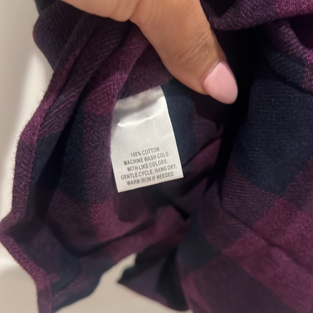 🤎#67 Untuckit women’s plaid top - Picture 3 of 5